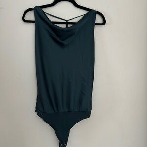 Beautiful Abercrombie and Fitch Emerald Green Bodysuit